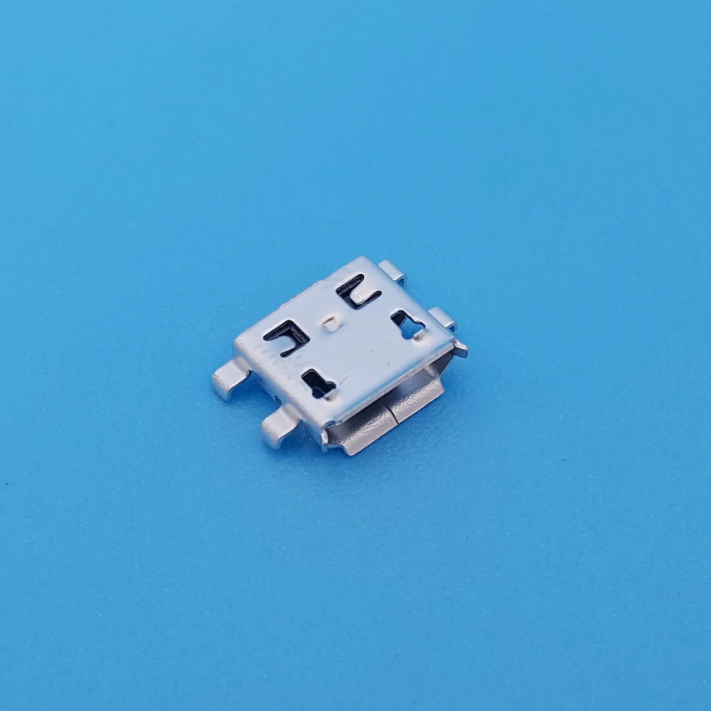 20 шт. Micro USB Тип B 0 8 SMT 4 ножки 5 контактный гнездовой разъем PCB паяльный разъем|connector