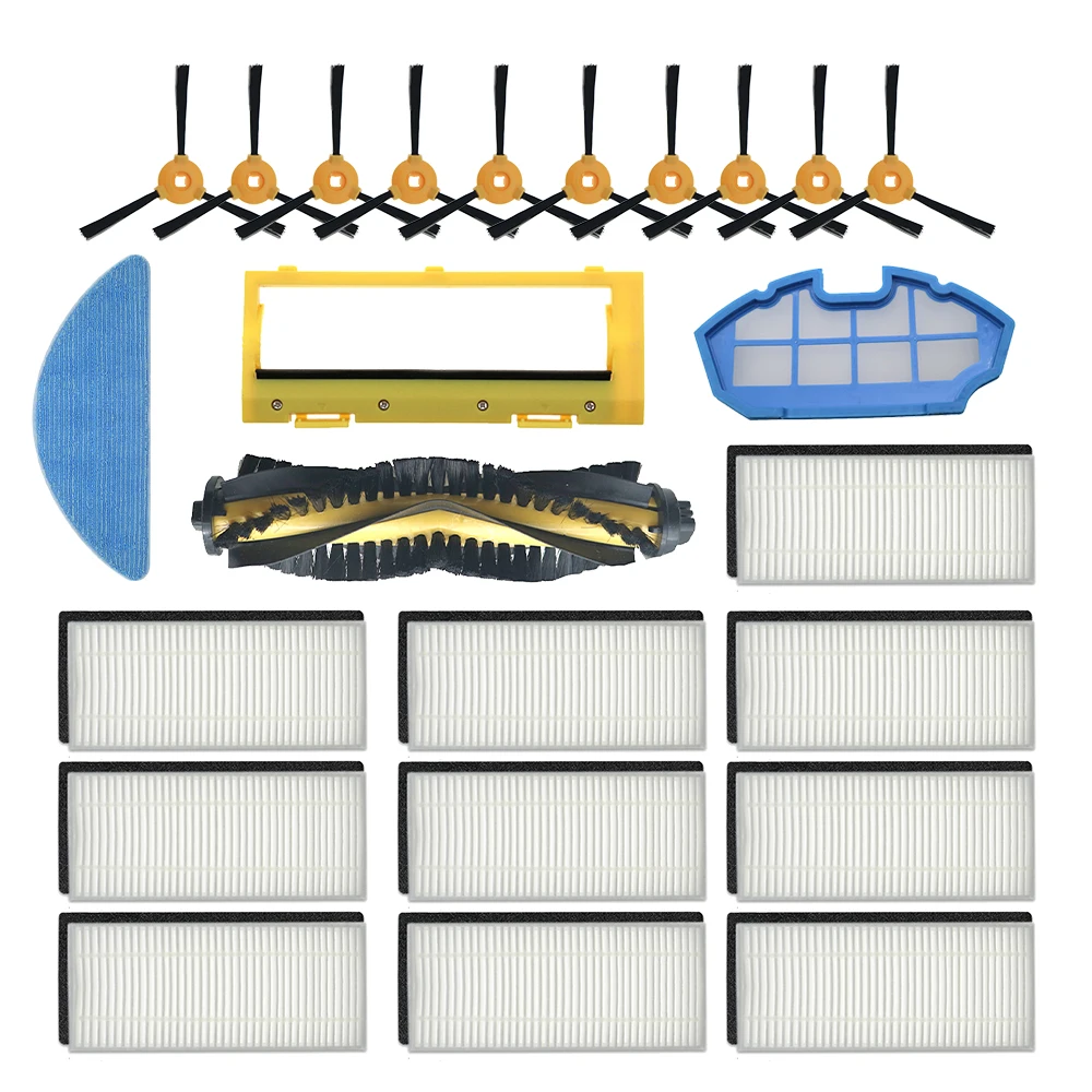 

Hepa Filter Side Brush for CONGA EXCELLENCE 990 for Ecovacs Deebot N79S N79 Eufy RoboVac 11 11C Brush cover Primary Filter