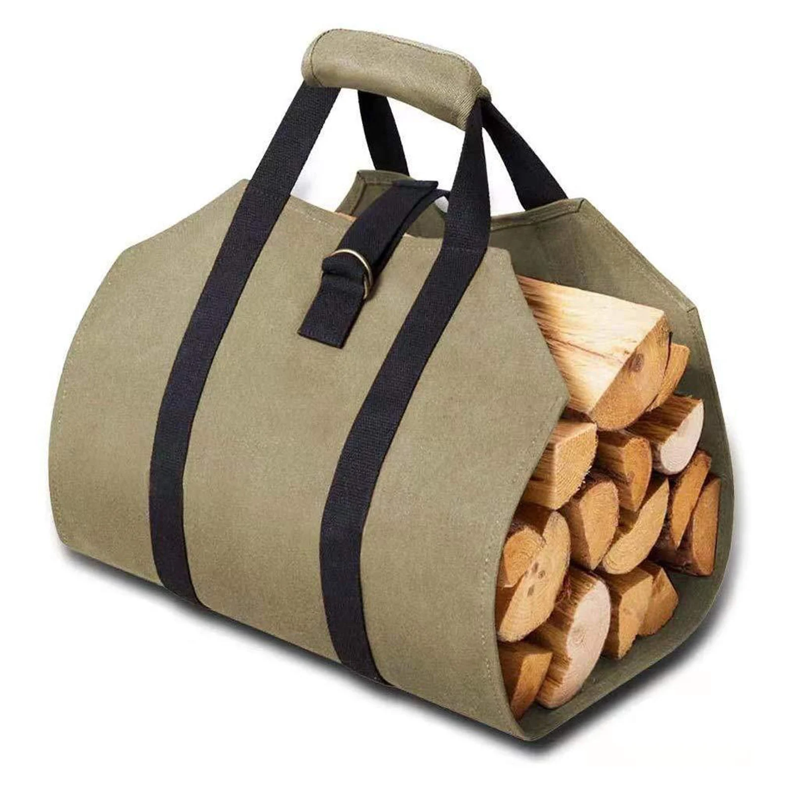 

High Outdoor Multifunctional Portable Firewood Log Storage Bag 600d Oxford Cloth Handbag LG66