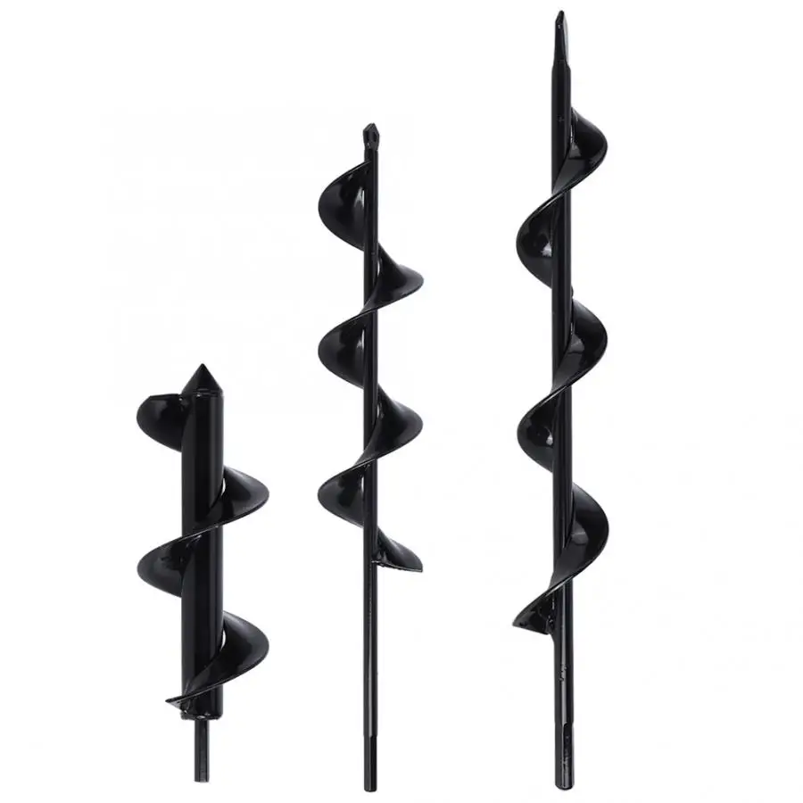 Садовый Бур из марганцевой стали садовый буровой шнек для растений|Земляной бур|