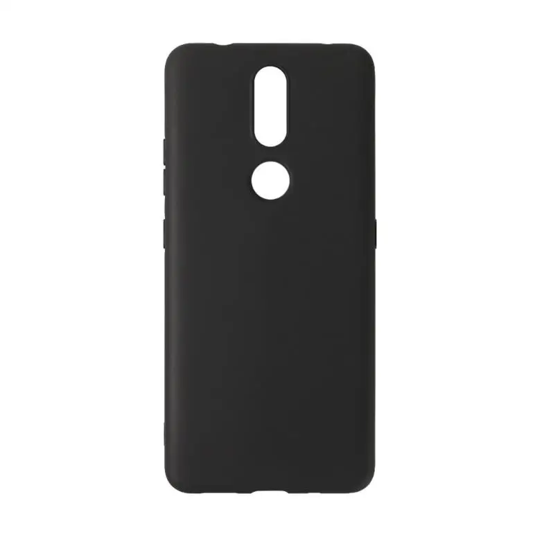 Чехол для Nokia 3 5 6 8 1 2 7 X5 X6 X7 черный матовый Силиконовый | Мобильные телефоны и