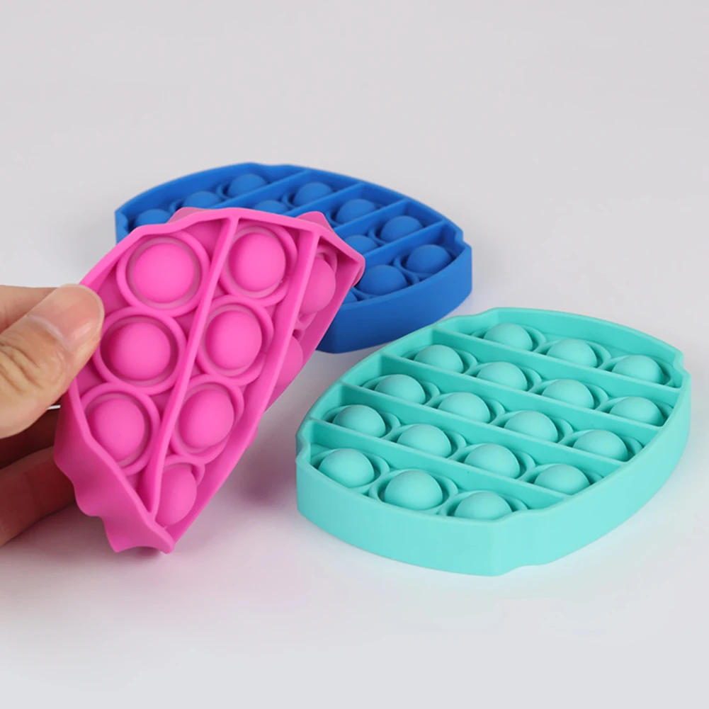 

Ellipse Push Bubble Fidget Sensory Toys Non-toxic Simple Stress Reliever Puzzle Educational Toys for Autism Prevent Brain Degene