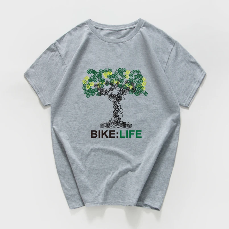 

Футболка мужская велосипедная в стиле хип-хоп с принтом дерева