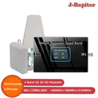 Усилитель сигнала AGC, 4 диапазона, 2G, 3G, 4G, GSM, WCDMA 2100, LTE 1800, CDMA 850, band5, B20, 800 МГц, 2600 усилитель сотовой связи