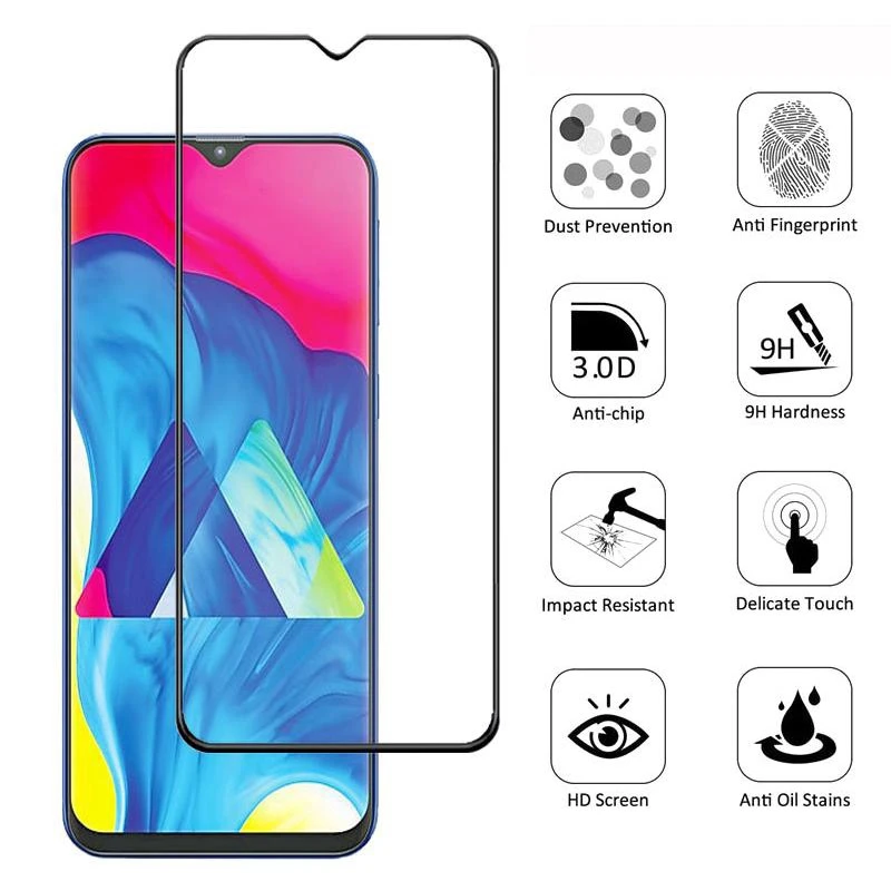 Закаленное стекло UPaitou для OPPO Realme 3 Pro твердость 9H полноэкранная Защитная пленка