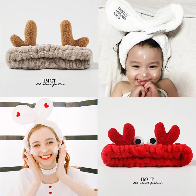 Женская резинка для волос с большим бантом 7 видов украшение макияжа животным