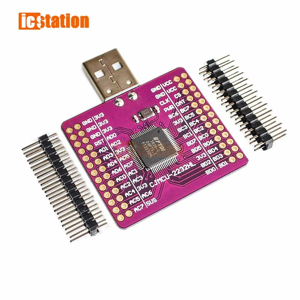 Флэш-накопитель FT2232HL USB в UART, флэш-накопитель USB в FIFO SPI I2C IIC JTAG RS232, Внешняя память