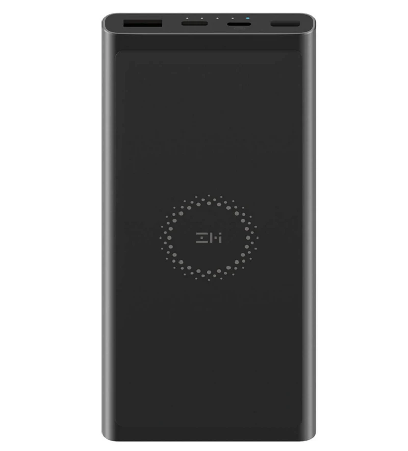 Xiao mi Беспроводной внешний аккумулятор 10000 мАч PLM11ZM usb type C mi внешний аккумулятор 10000 Qi Быстрое беспроводное зарядное устройство Портативная зарядка Быстрая - Цвет: United States