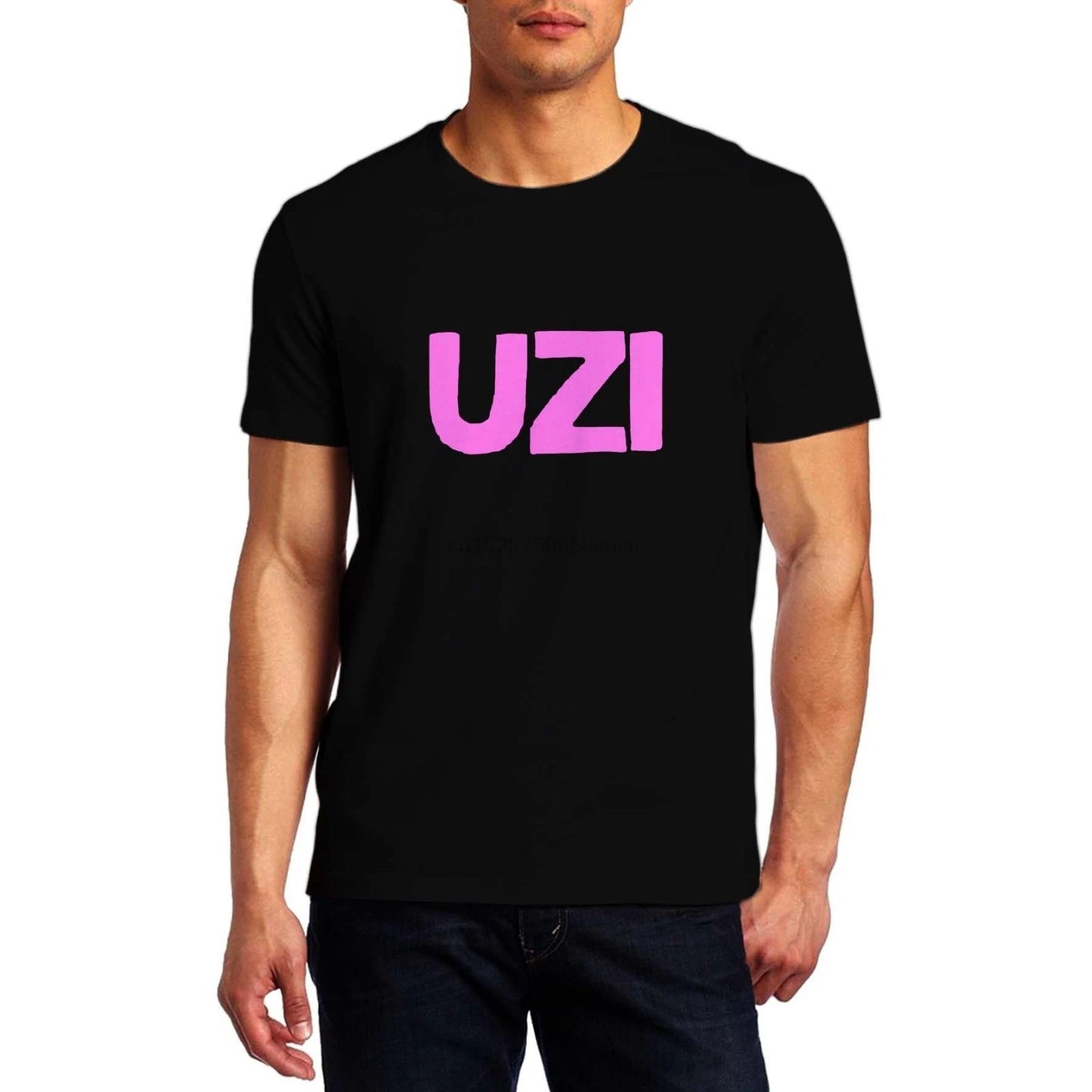 Lil Uzi Vert Мужская футболка с логотипом 2018 модная брендовая круглым вырезом 100%