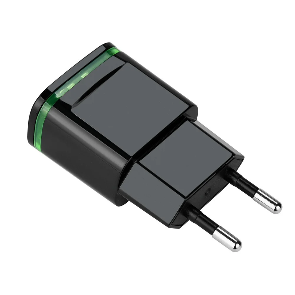 Зарядное устройство со светодиодной подсветкой 2 А зарядный адаптер кабель Micro USB