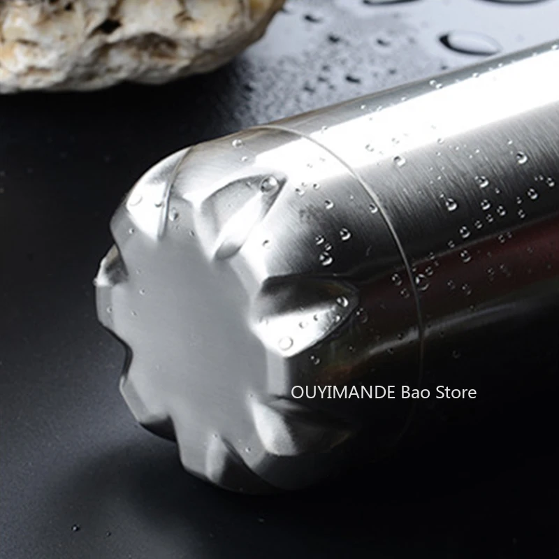 

500/350ml Double-wall Insulated Vacuum Flask Stainless Steel Heat Thermos For Sport Water Bottles Portable Thermoses