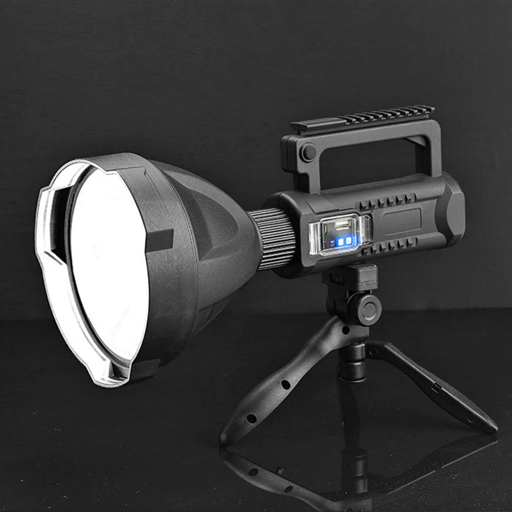 

Прочный портативный фонасветильник, суперъяркий прожектор с зарядкой от USB, P50, P70, 10 Вт, фонарь для поиска улицы, бытовой