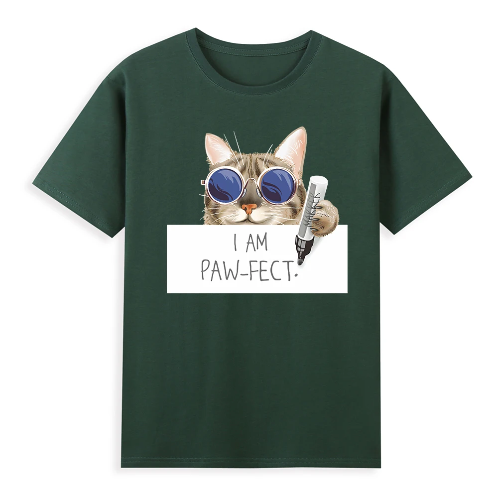 Модная брендовая футболка с аниме космическим котом женская кавайный Топ