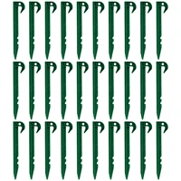 1 set sturdy durable garden support nail ground soil stake lightweight camping tents peg garden anchor fixed rod picnic supplies