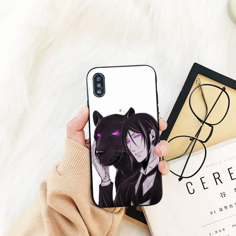 

Yinuoda sebastian michaelis Coque Shell Phone Case For iPhone 11 8 7 6 6S Plus X XS MAX 5 5S SE 2020 XR 11 pro Cover