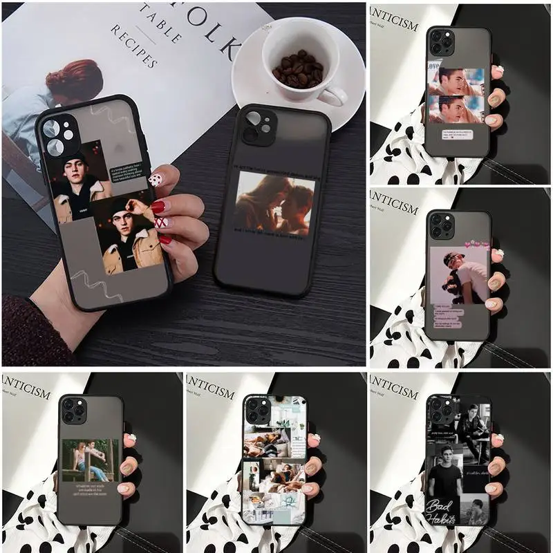 

After Movie poster love Phone Cases Matte Transparent for iPhone 7 8 11 12 s mini pro X XS XR MAX Plus cover funda