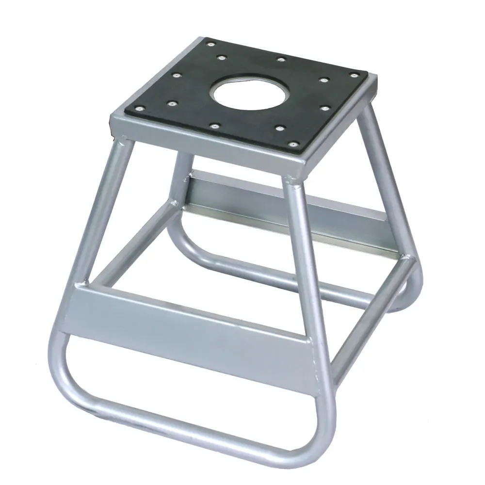 

Durable bicycle car motorcycle repair stool silver repair shop car repair stool