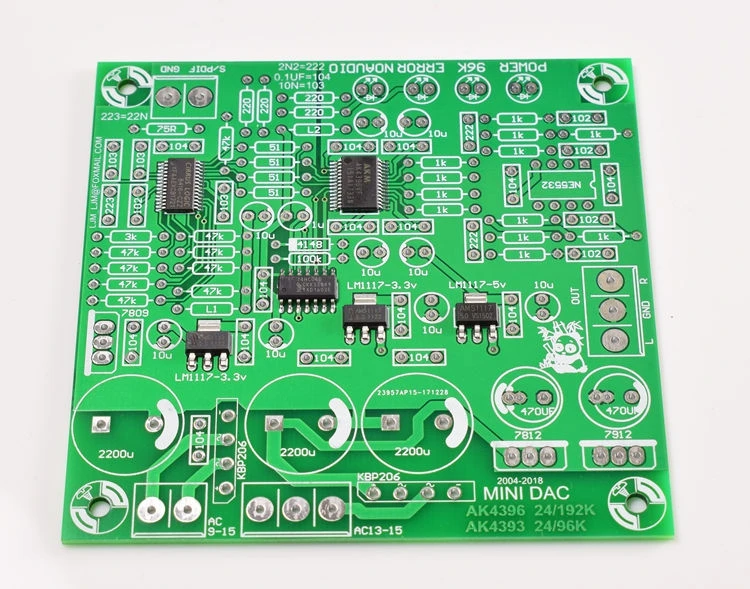 Комплект Усилителя CS8416 + AK4396 NE5532 2496 DAC 24 бит 192K|dac kit|amplifier kitkit amplifier |