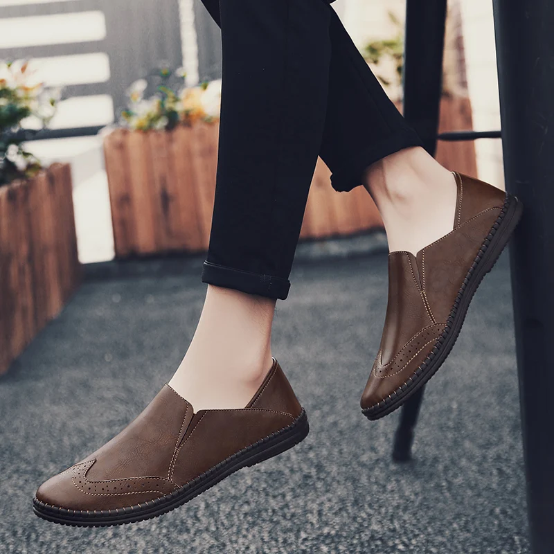 

causal shoes loafers fashion sale men mens 2020 mens hot for sneakers leisure sports Mens flat Sneaker Casual outdoor boots man