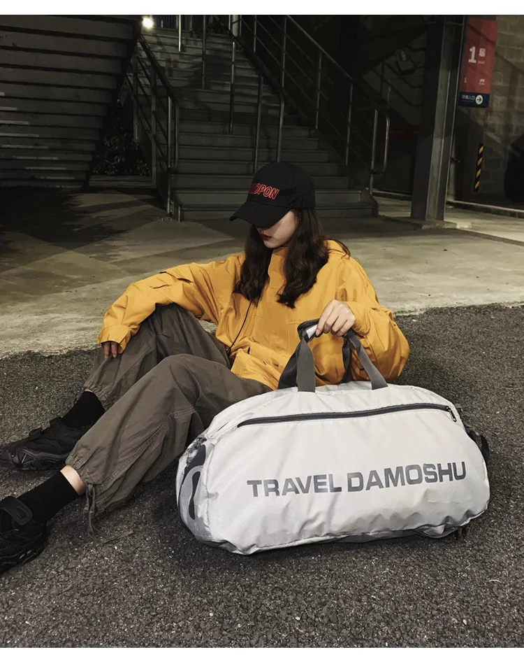 

Спортивный рюкзак, сумка для фитнеса на заказ, женская большая дорожная сумка, тренировочная сумка, спортивная сумка, сумка для йоги, багажн...