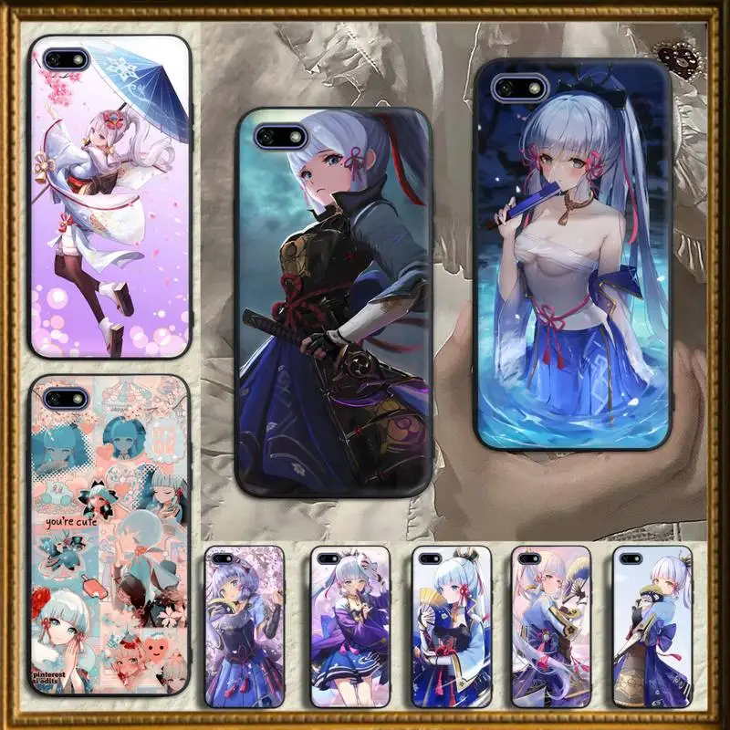 

Genshin Impact Kamisato Ayaka Phone Case for Huawei honor 7A 8X 8s 9 9X 10 10i 20 30 Play lite pro s Fundas cover