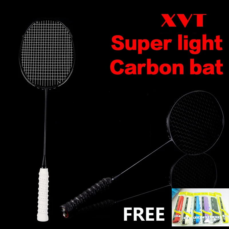XVT 28 30lbs профессиональная черная углеродная/цельноуглеродная ракетка для