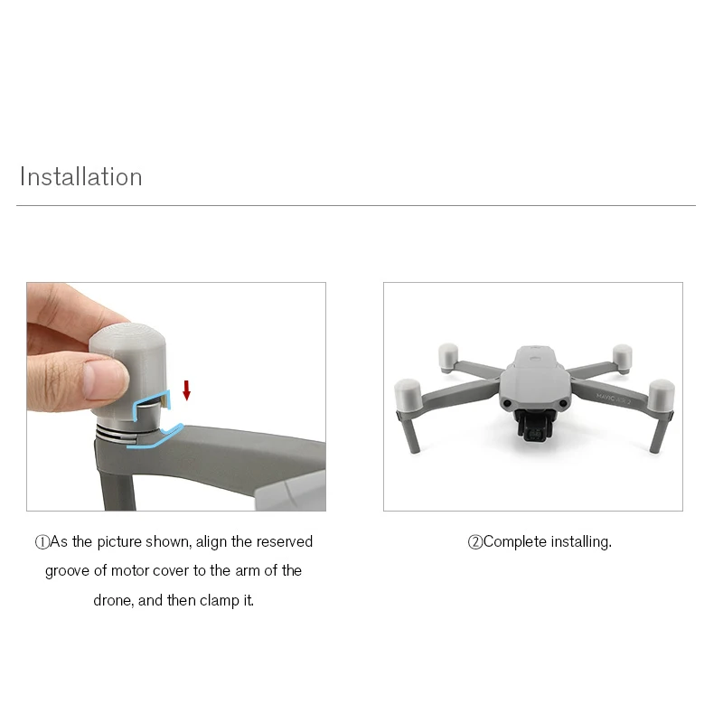 

Drone Motor Protective Cover Cap for DJI Mavic Air 2 Drone Expansion accessories