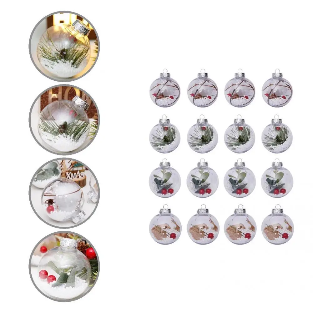 

Shatterproof Plastic Eye-catching DIY Xmas Tree Balls Party Supplies