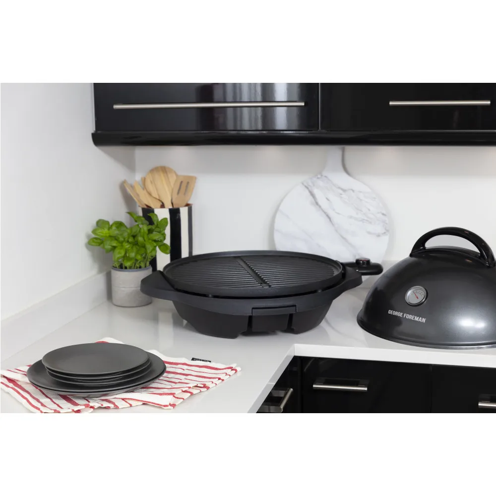 Универсальный гриль для дома и улицы Russell Hobbs George Foreman 22460 56|Электрические грили