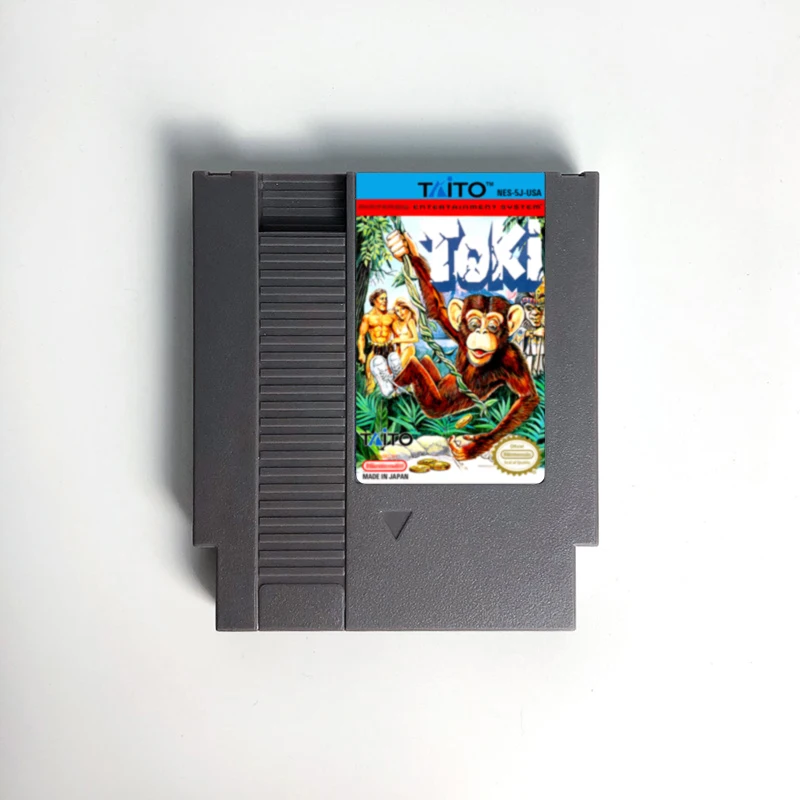 

Toki Game Cartridge For NES Console 72 Pins