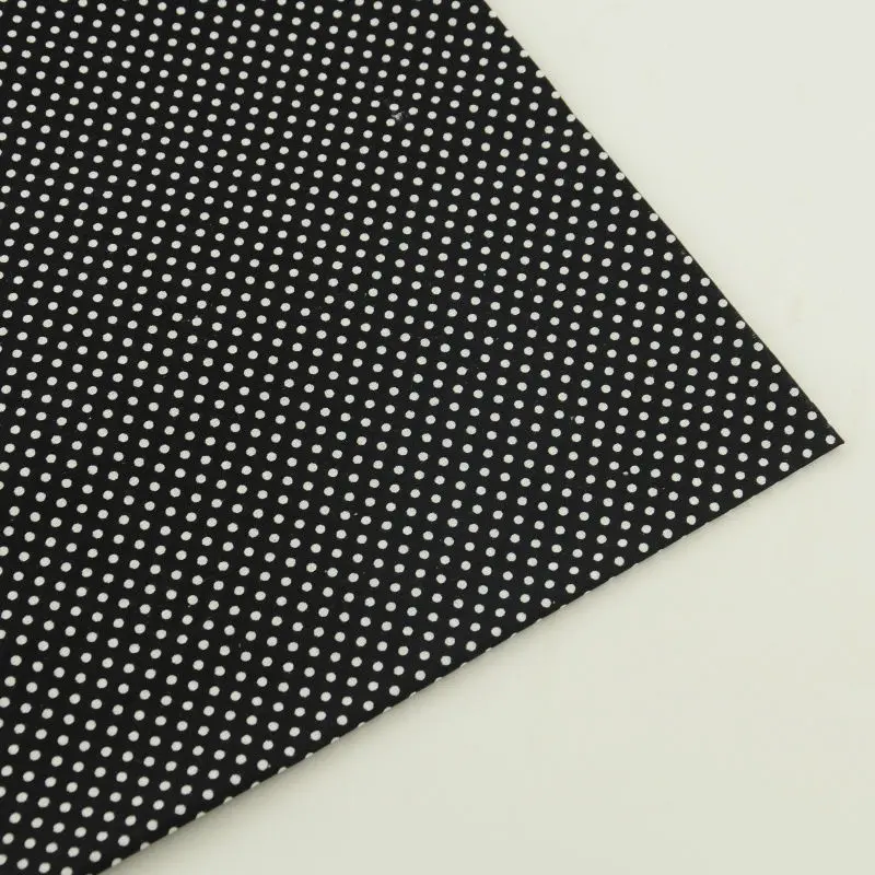 1 Piece Printed Art Work White Dot Design Fat Quarter Garment Patchwork Cloth Tissue Crafts Dolls Desk Cotton Fabric CM | Дом и сад