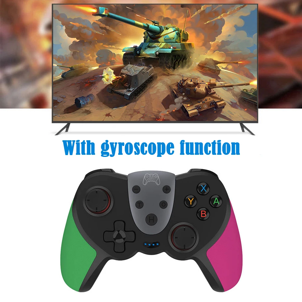NFC Vibration Wireless Game Controller Rechargeable for Switch/Switch Lite Gyroscope Console Gamepad Joystick | Электроника