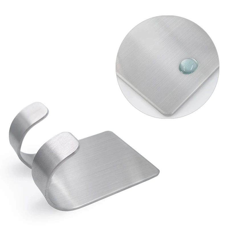 2 шт. самоклеящиеся крючки вешалки из нержавеющей стали|Крючки и направляющие| |