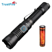 trustfire t30r lep laser flashlight 460lm usb type c tactical flashlight light 1000m for hunting security rescue self defens