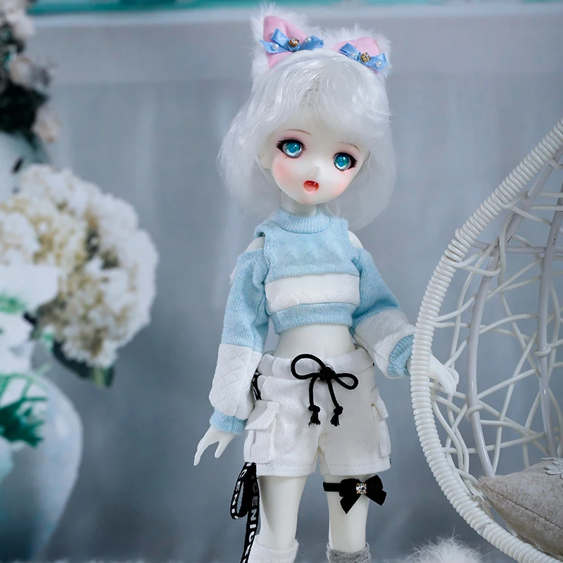 SQ Lab Chibi Moe BJD SD Dolls 1/6 fairy Girls Lati YoSD Luts Superdoll High Quality Toys Shop Resin Figure