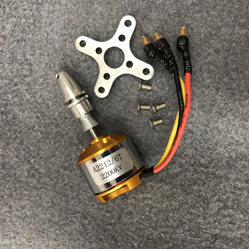 A2212 2212 2200KV бесщеточный двигатель 30A ESC крепление двигателя 6035 пропеллер SG90 9G микро сервопривод для RC вертолет с фиксированным крылом