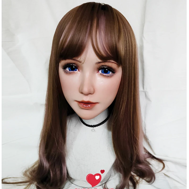 (Feng-3) женский сладкий девушка Смола половина головы кигуруми BJD глаза Crossdress