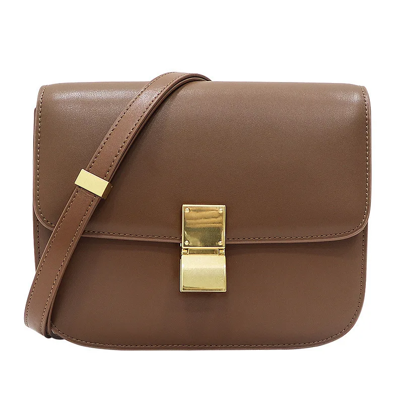 

2020 New Women Fashion Small Pack Solid Color Simple Quality Leather Shoulder Crossbody Bag Phone Package C783