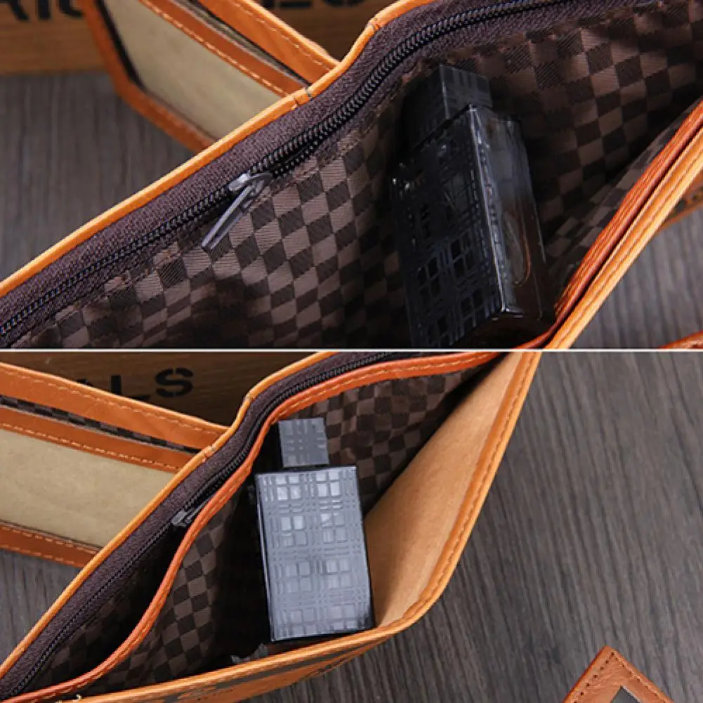 

HOT SALES 2021 Fashion Faux Leather US Dollar Bill Money Credit ID Cards Holder Wallet Men Gift