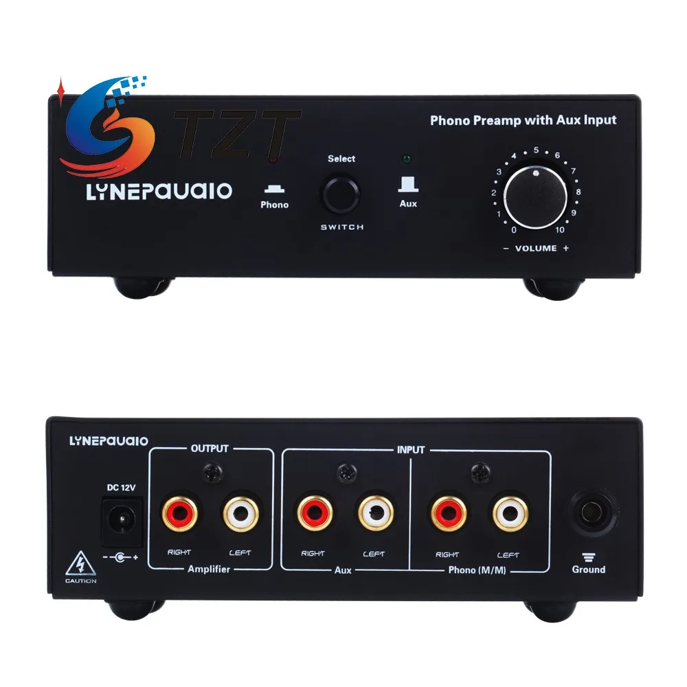 TZT фоноусилитель преампер префонограф усилитель сигнала с вспомогательным