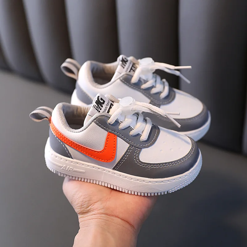 

Classic Fashion Kids Shoes Sports Running Casual Boys Girls Shoes Lace Up Four Seasons Children Sneakers Tennis