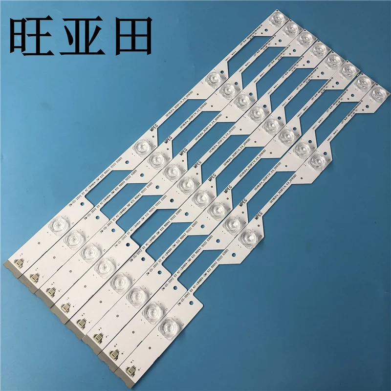 

8pcs 4lamps For TCL L48P1S-CF L48P1-CUD B48A858U LED Backlight strip 4C-LB4804-ZM1 4C-LB4804-ZM01J GIC48LB14-3030F2.1e