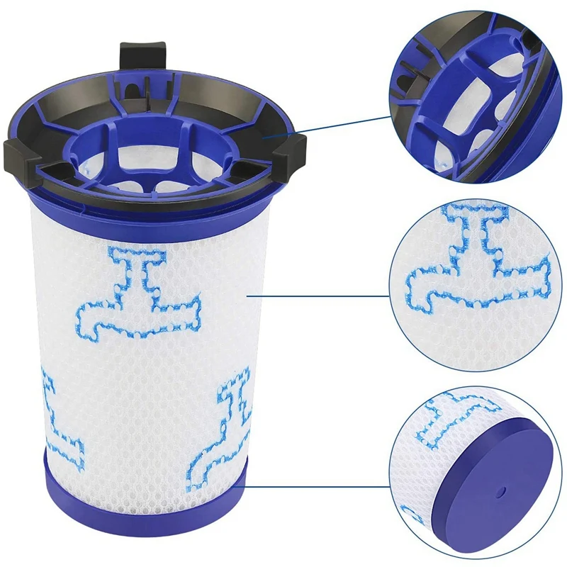5 шт. набор фильтров HEPA для Rowenta Force 360 X Pert RH9051 RH9057 RH9059 RH9079 RH9081 аксессуары