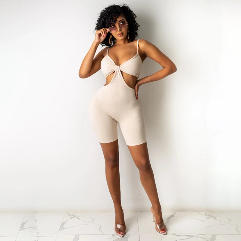 

Women's Sexy Hollow Sling Jumpsuit