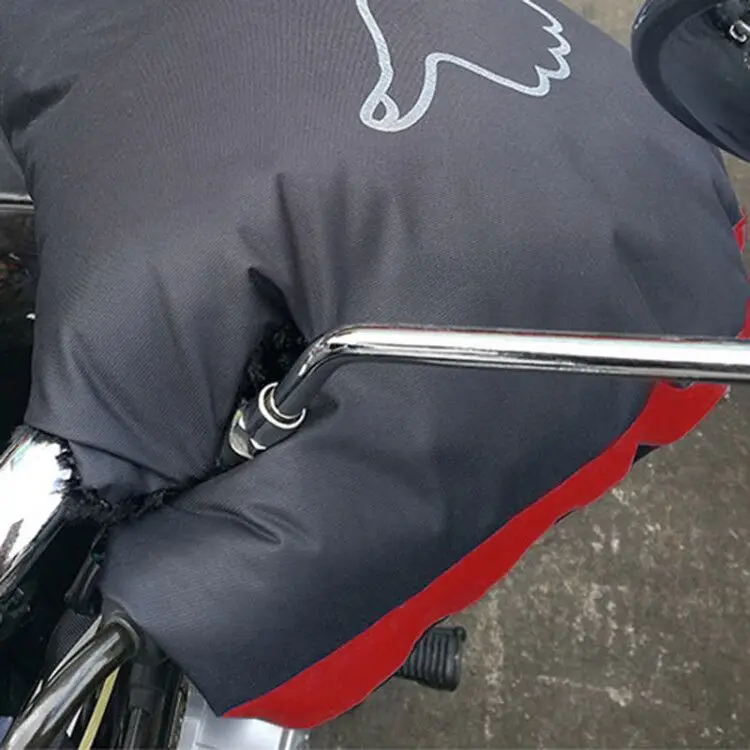 Водонепроницаемые зимние перчатки для мотоцикла скутера руля квадроцикла 1