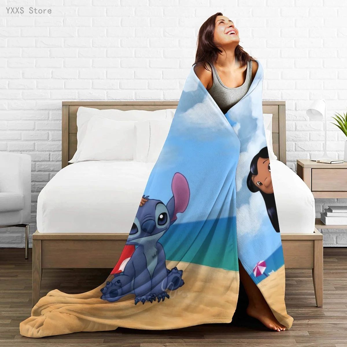 

Anime 3D printed Ultra-Soft Micro Fleece Blanket flannel throw Sherpa bedspread bedding sofa picnic fur soft blanket 300336837