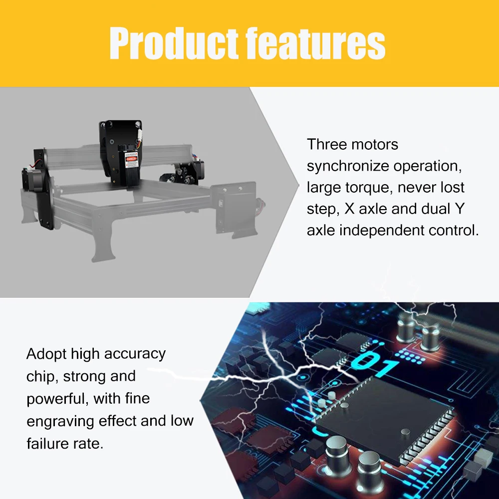 7 Вт/20 Вт ЧПУ лазерный гравер Портативный гравировальный станок для резьбы Мини DIY