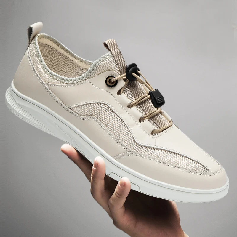 

Summer Casual Shoes Casual Leather Shoes Men Sneaker Man Shoe Sports Men's Sneakers Fashion Mens Causal Woman For Black