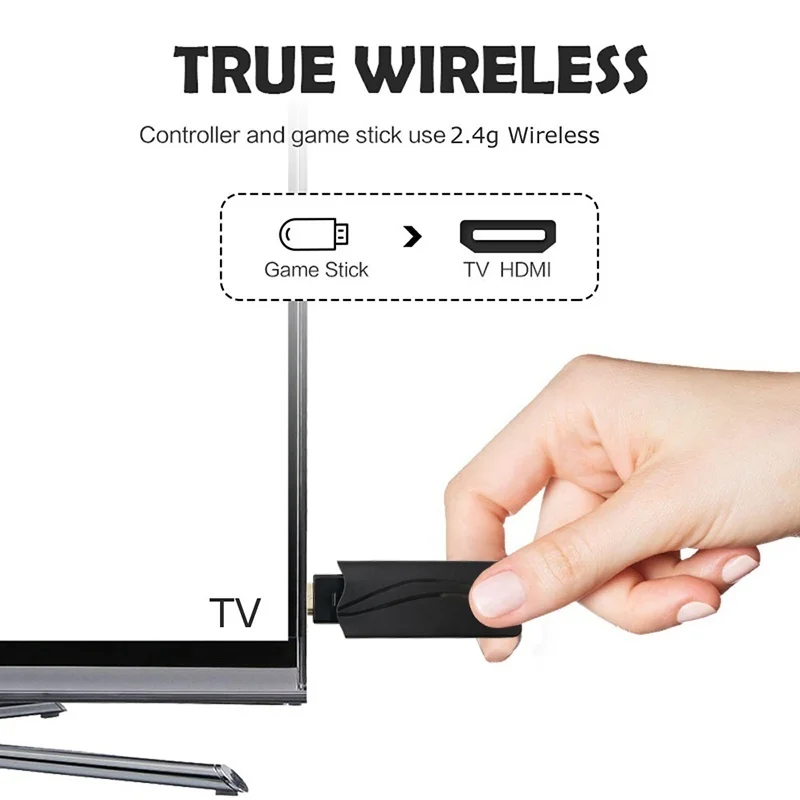 Мини консоль для видеоигр Ретро игровая встроенный 628 классические игры