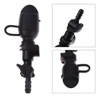 Силиконовый мешок для воды, быстросъемный мундштук с клапаном укуса воды, мундштук с крышкой для мочевого пузыря, черный цвет